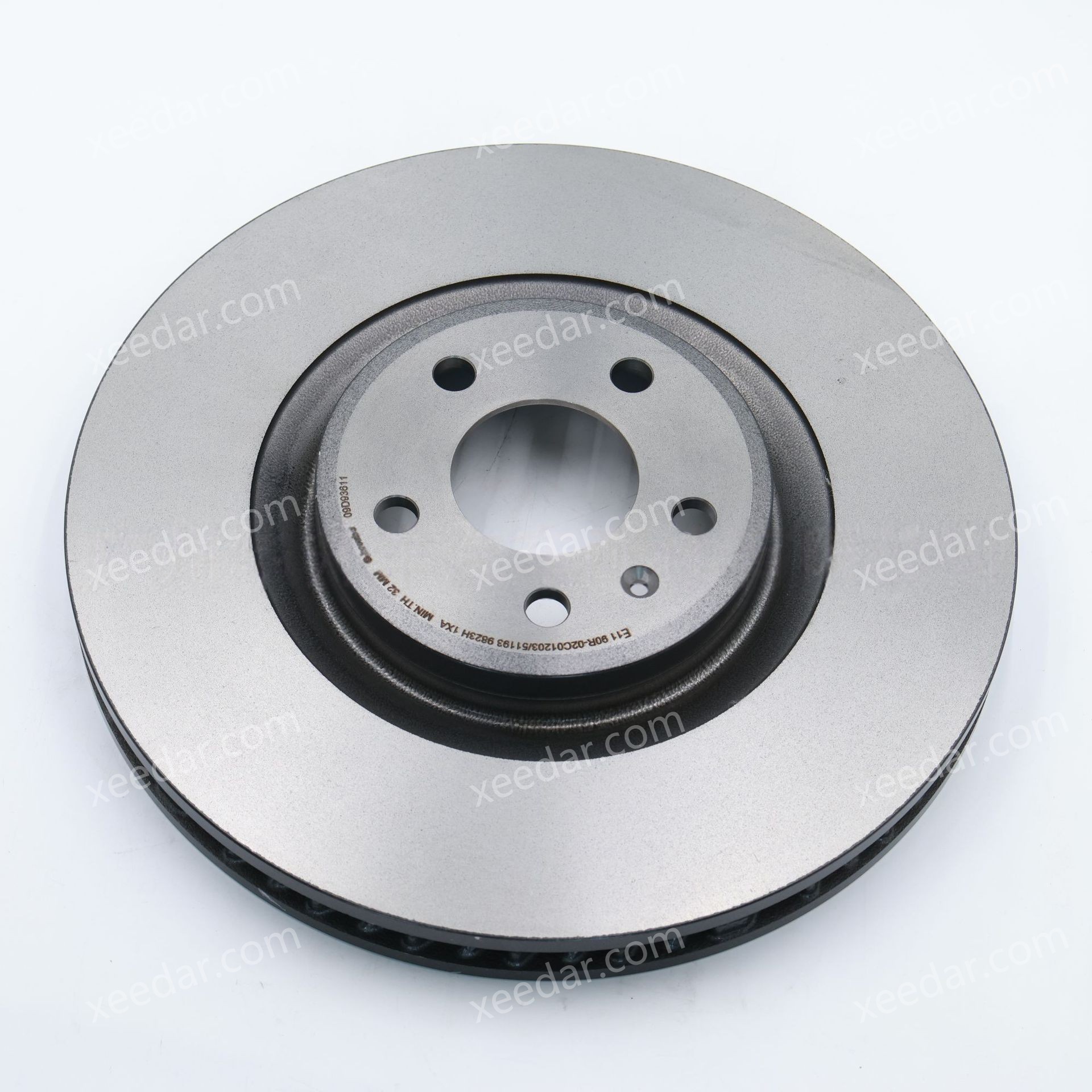 BREMBO 09.D936.11 Front Left Brake Disc for Porsche Macan