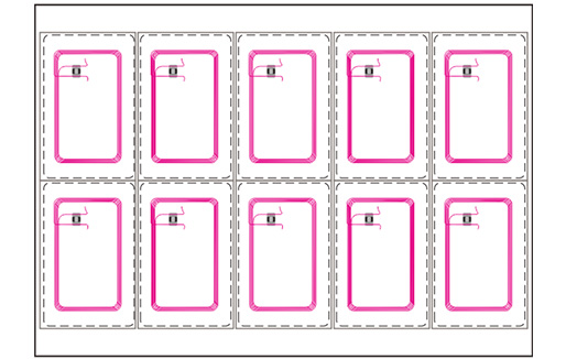 Card Embedding RFID Inlays